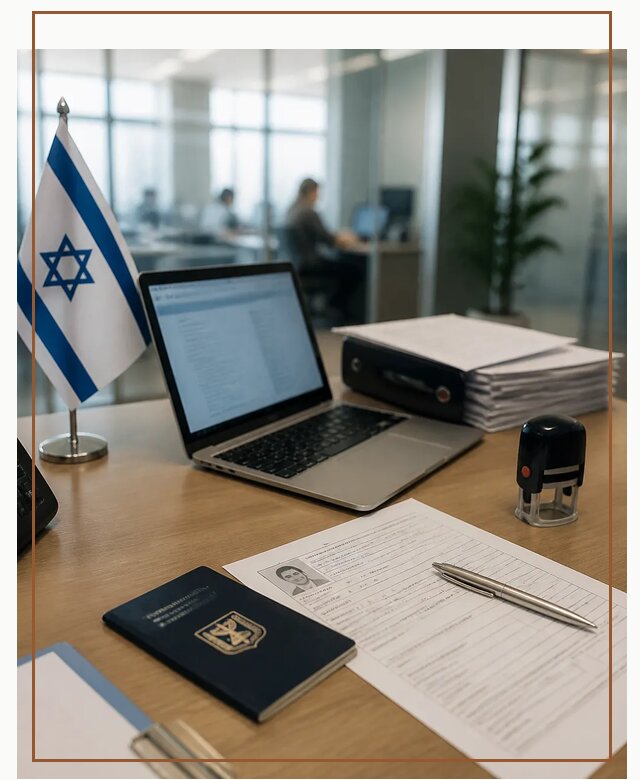 Оформление визы в Израиль с сопровождением в Устях-Куте