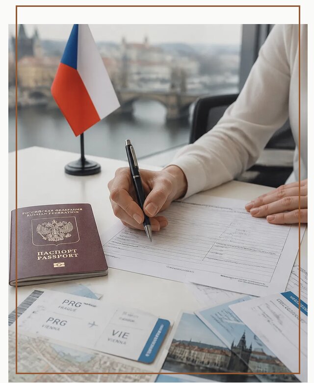 Оформление визы в Чехию под ключ для поездки в Устях-Куте