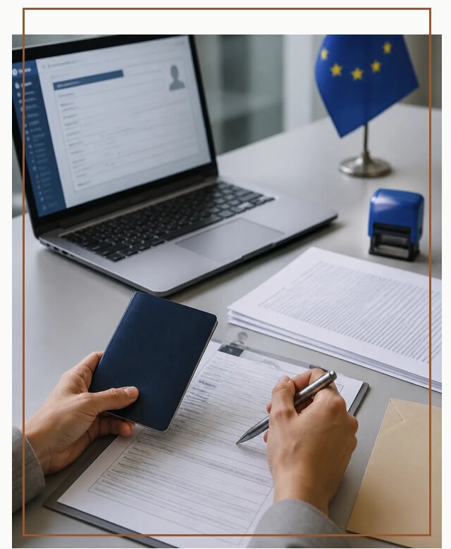 Оформление национальной визы D для переезда и работы в Устях-Куте