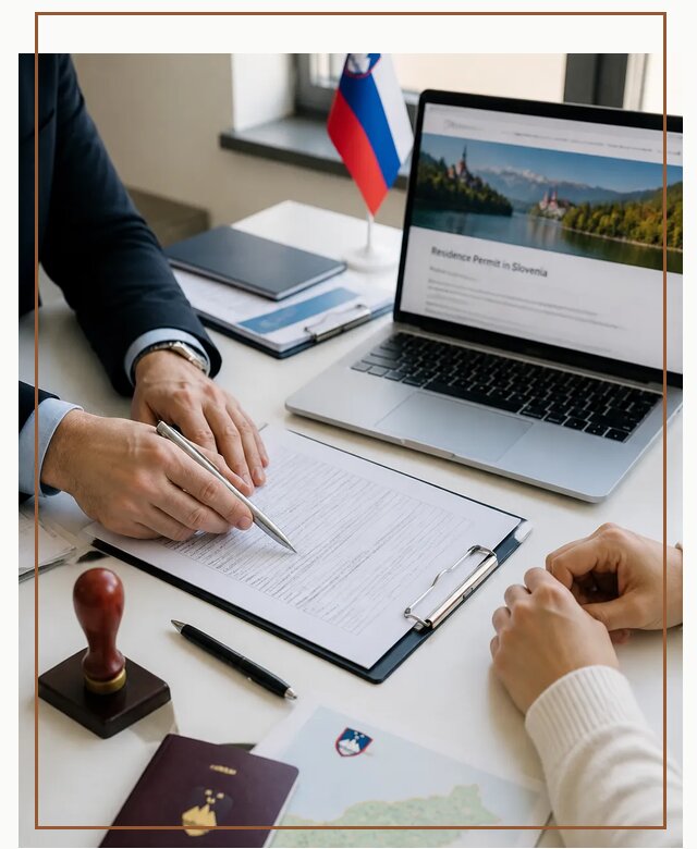 Оформление вида на жительство в Словении под ключ в Устях-Куте