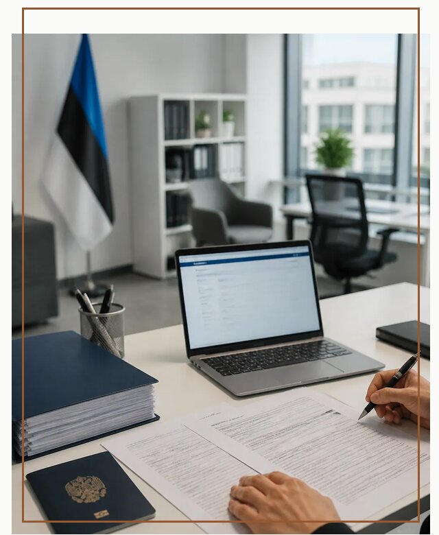 Оформление ВНЖ в Эстонии для переезда и легального проживания в Устях-Куте